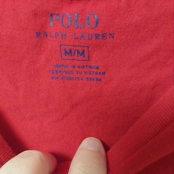 ❤️SALE! POLO RALPH LAUREN Red Graphic Short Sleeve Tee - Picture 4 of 7